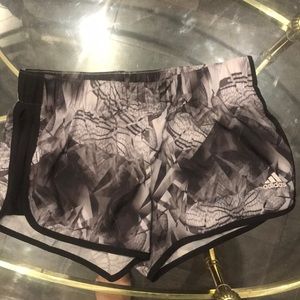 Brand new Adidas workout shorts grey black